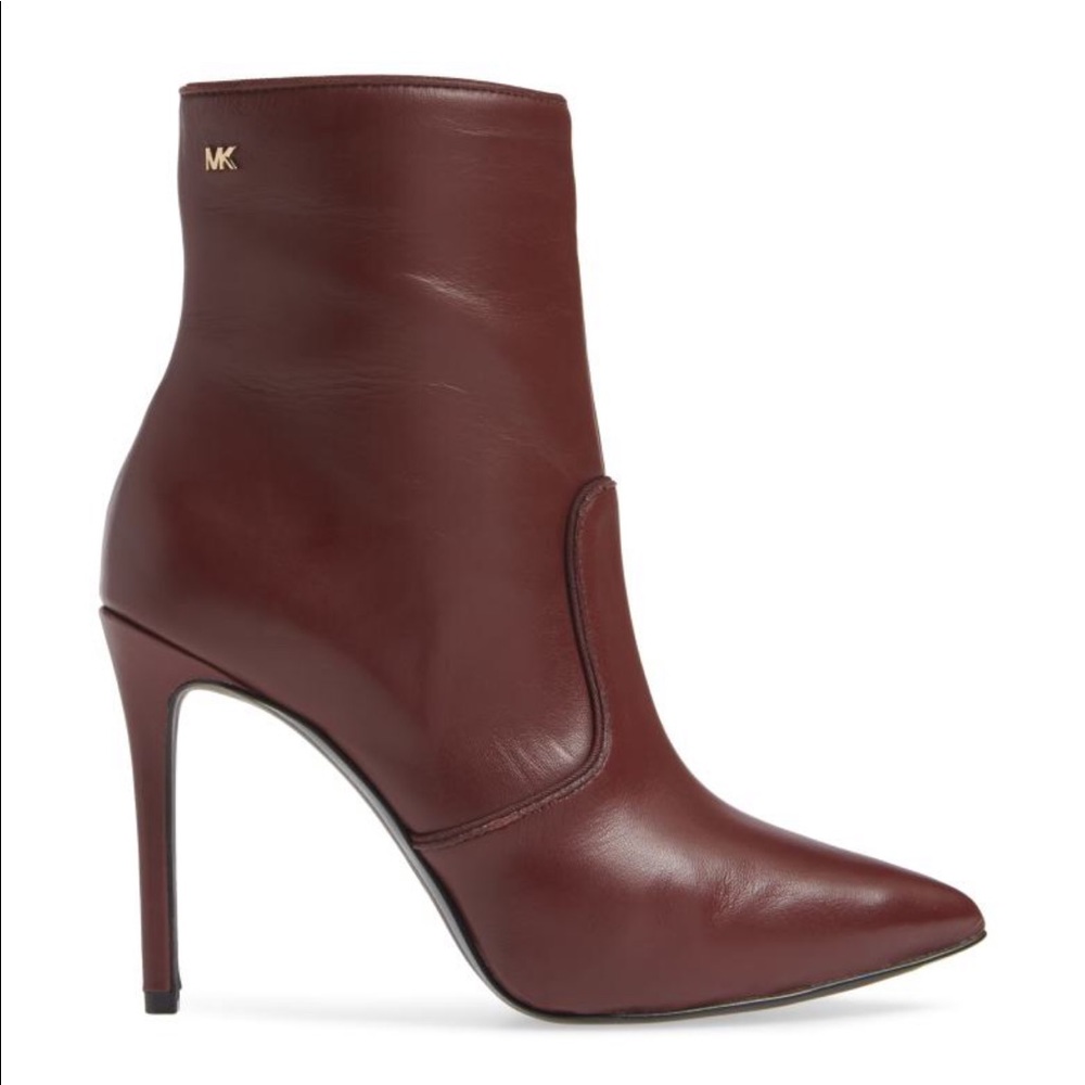 Michael Michael Kors Blaine Booties in Wine Color